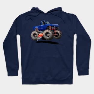 Cartoon Monster Truck Hoodie